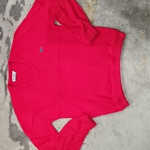 Vintage Izod Lacoste Women's Sweater Size L Red